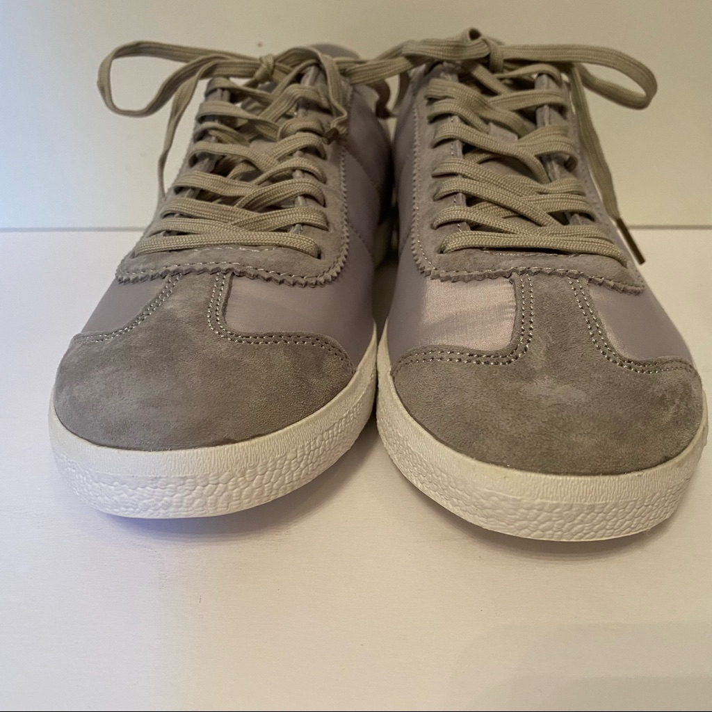 Greats Sneakers New Gray Suede Leather Nylon Size 8.5 Athleisure Nib Nwt Shoes — image 4 of 8